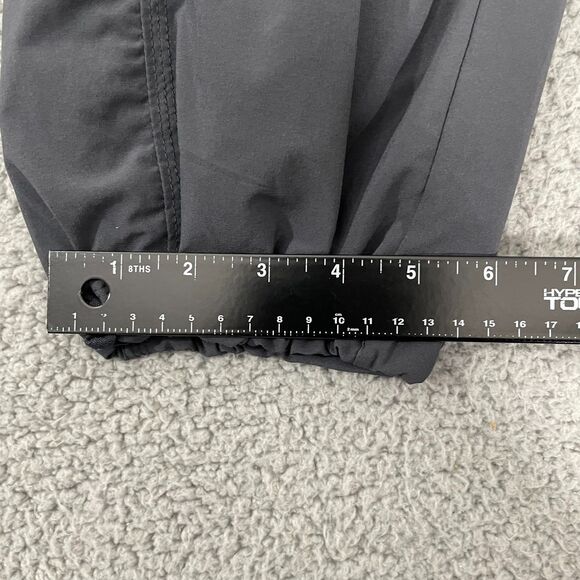 Athleta La Viva Pants Women 2P Gray Runched Cropped Lined Jogger - Picture 11 of 12